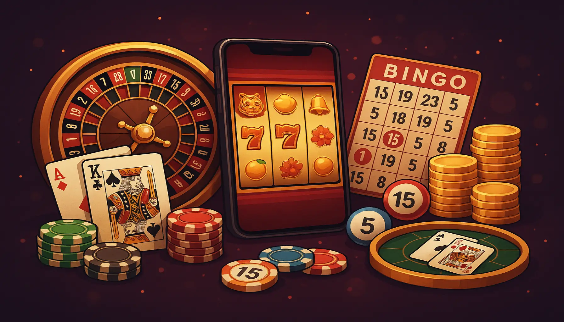 Jogos de cassino online 7X777