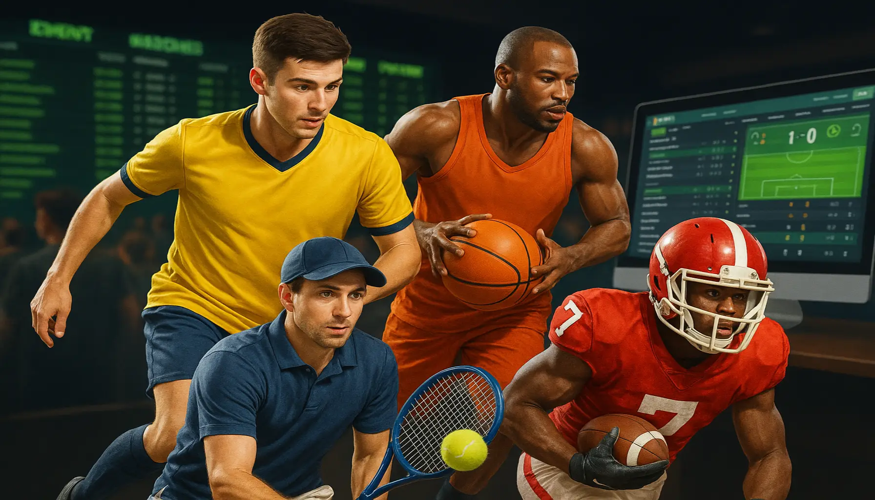 Apostas esportivas no cassino online 7X777