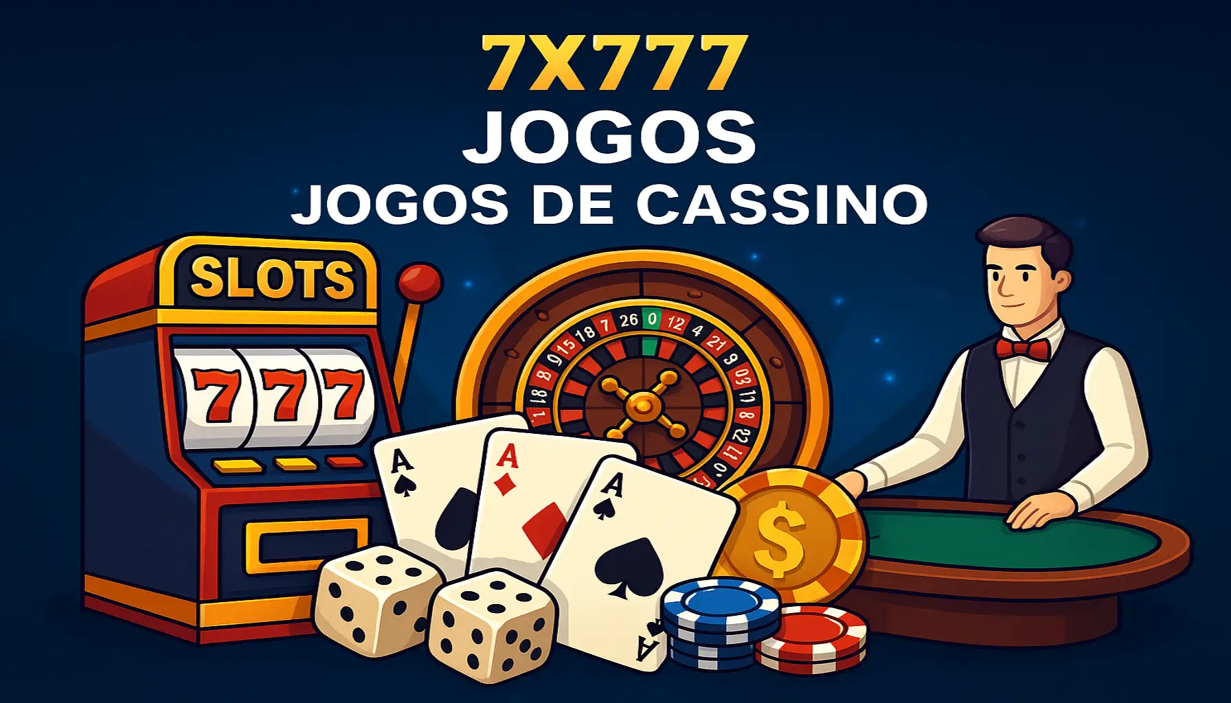 Jogos de cassino online inovadores e emocionantes na 7X777